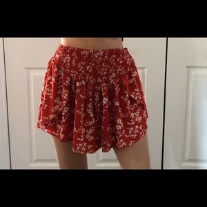 Floral Skort